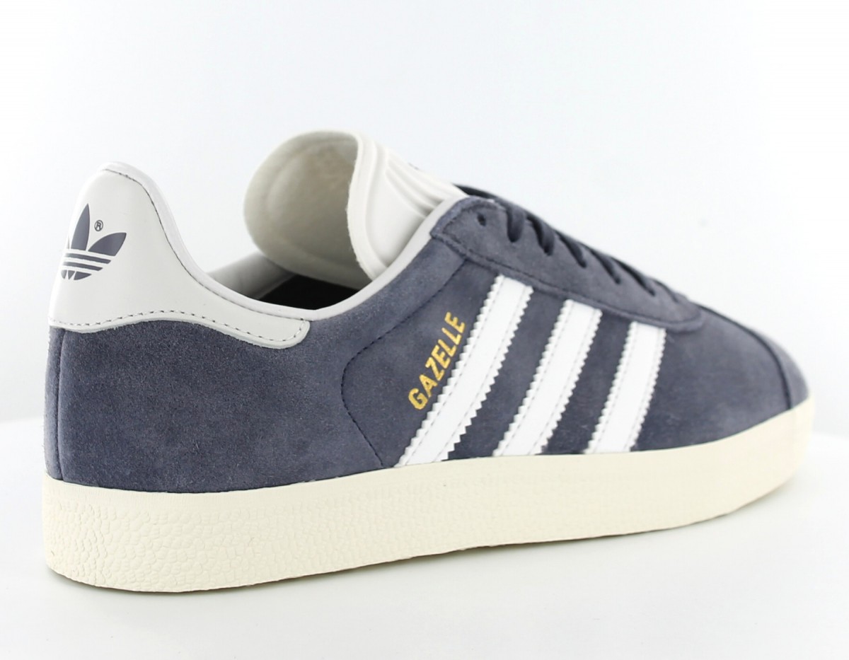 Adidas gazelle vintage bleu-blanc