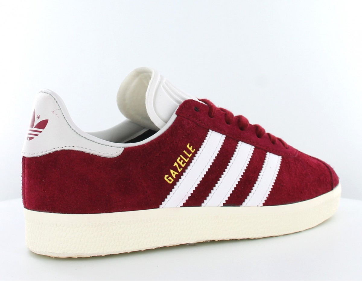 Adidas gazelle rouge discount bordeaux