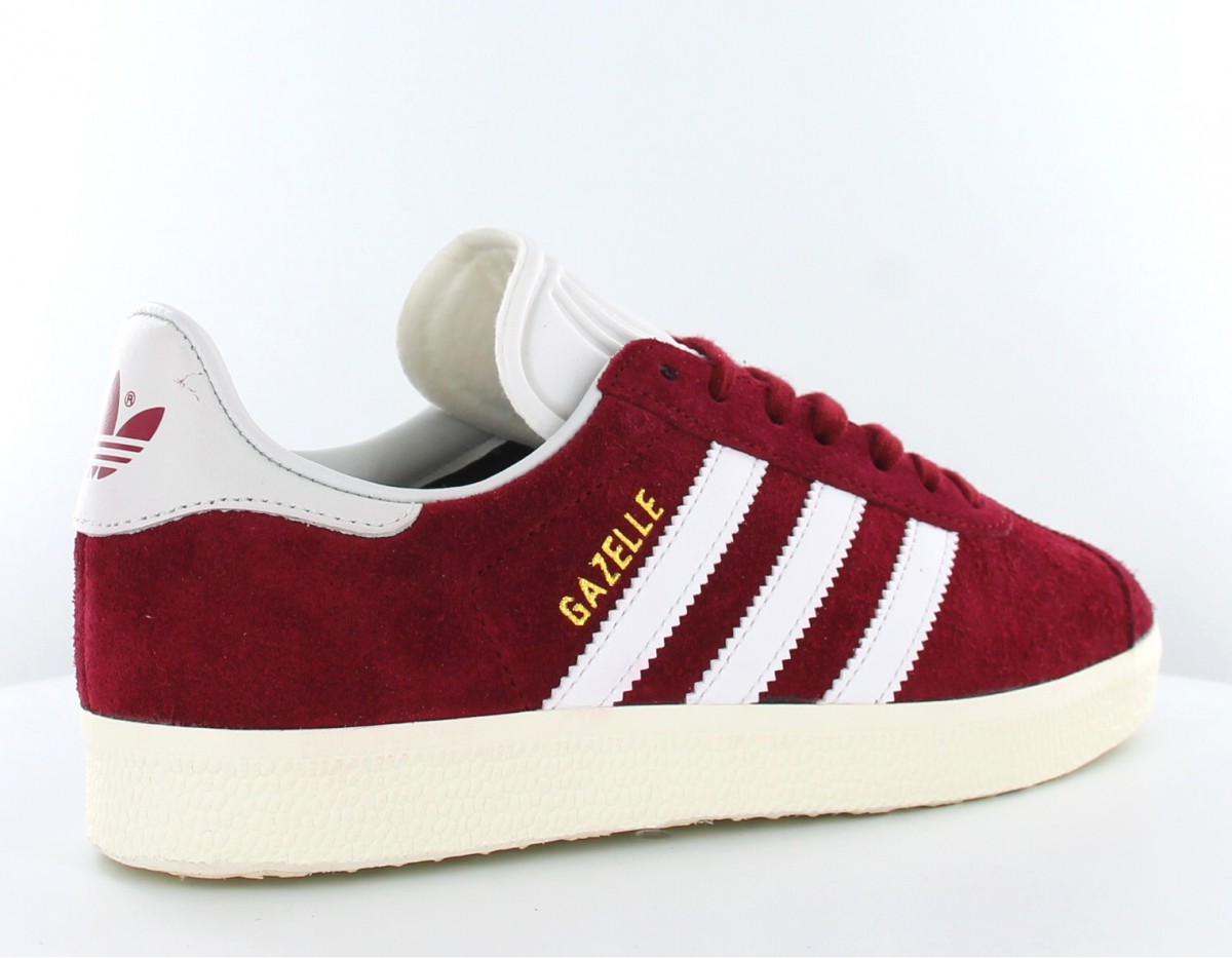 adidas gazelle bordeaux cuir