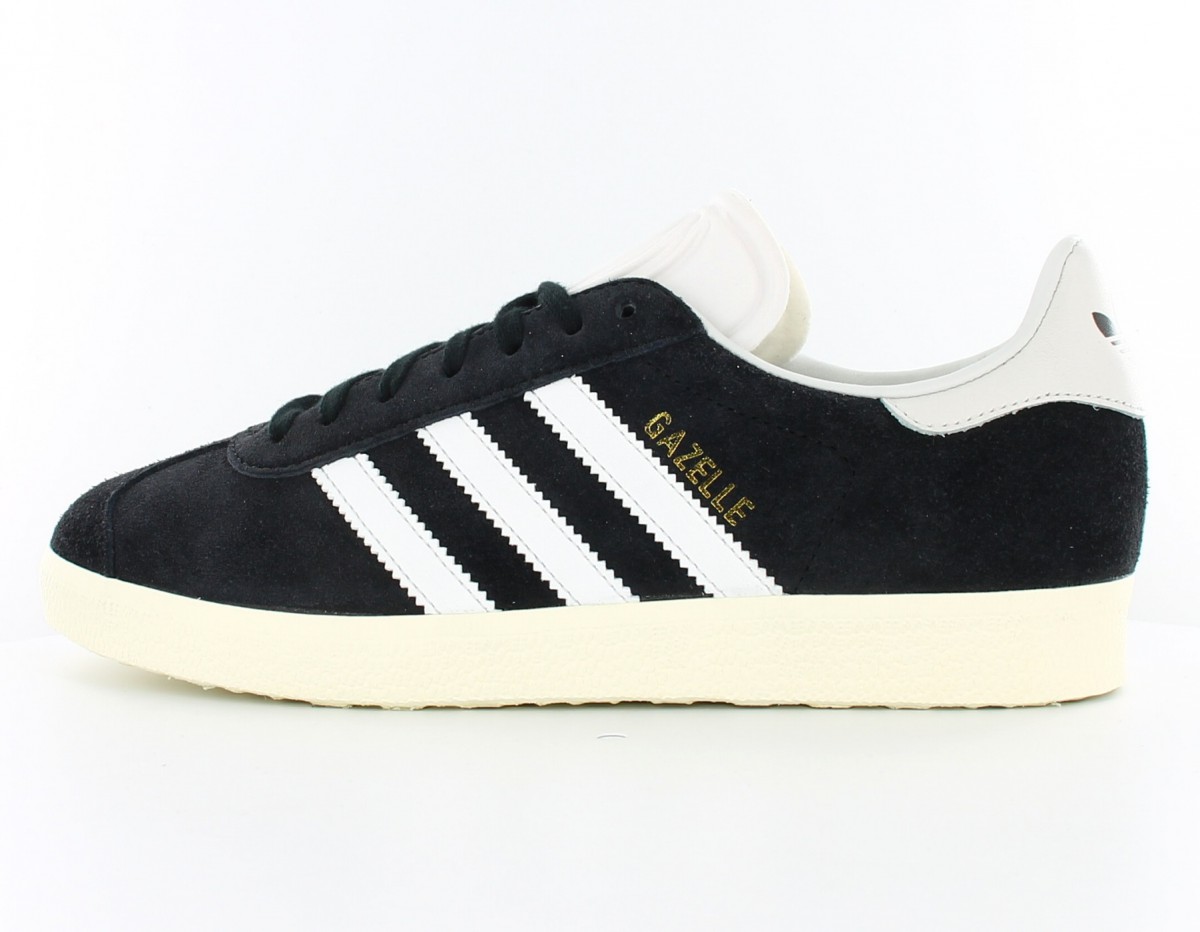 Adidas gazelle pas cher noir blanc top