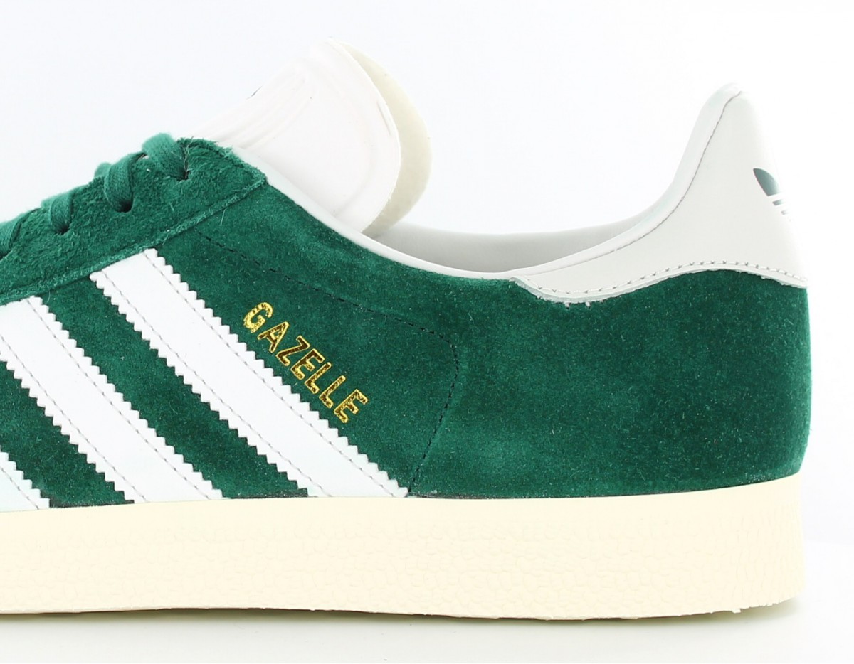 Adidas gazelle vintage VERT/BLANC