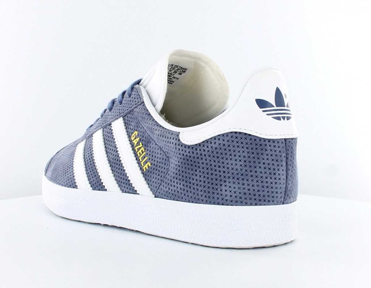 Adidas gazelle violet-blanc