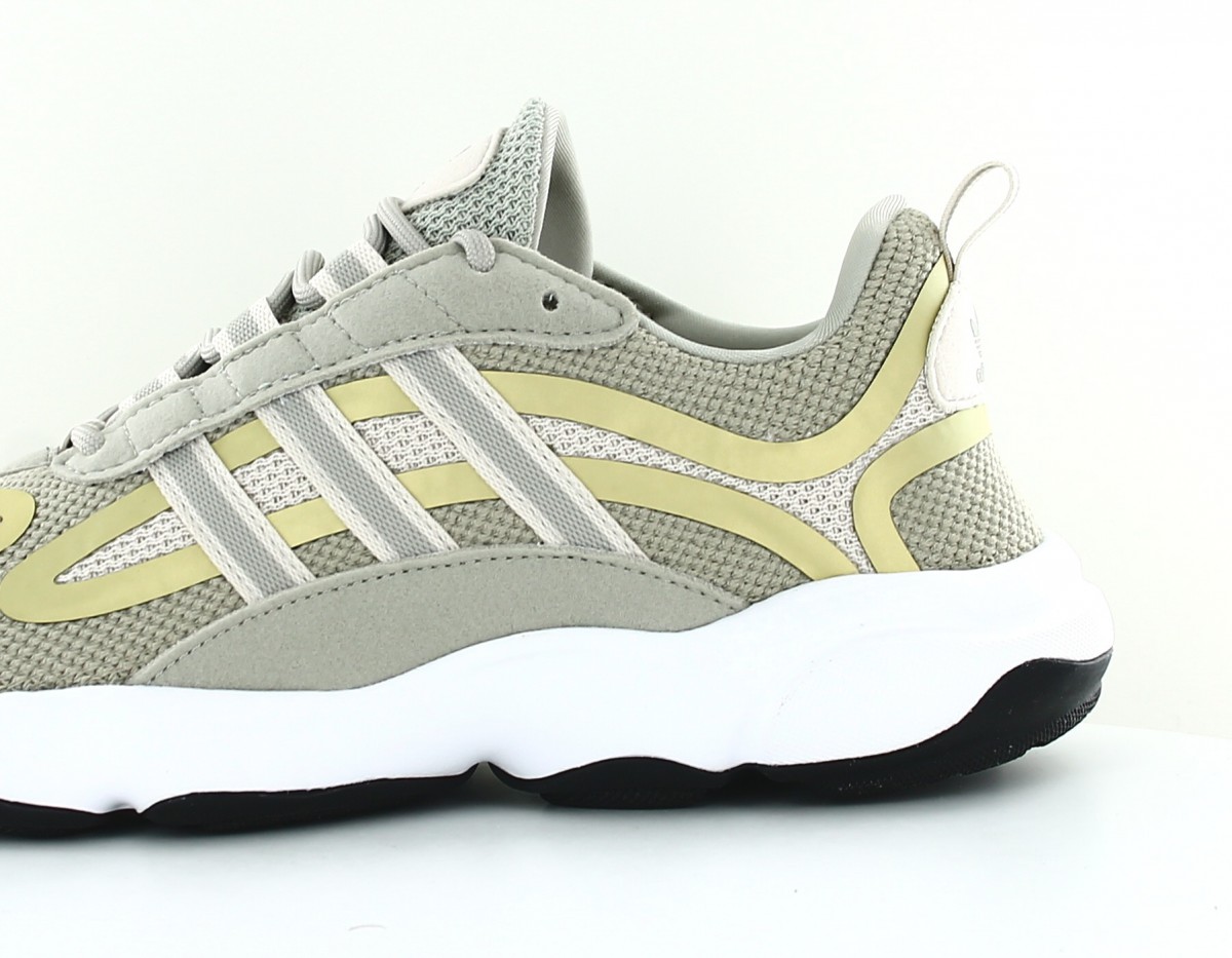 Adidas Haiwee junior vert clair gris beige or