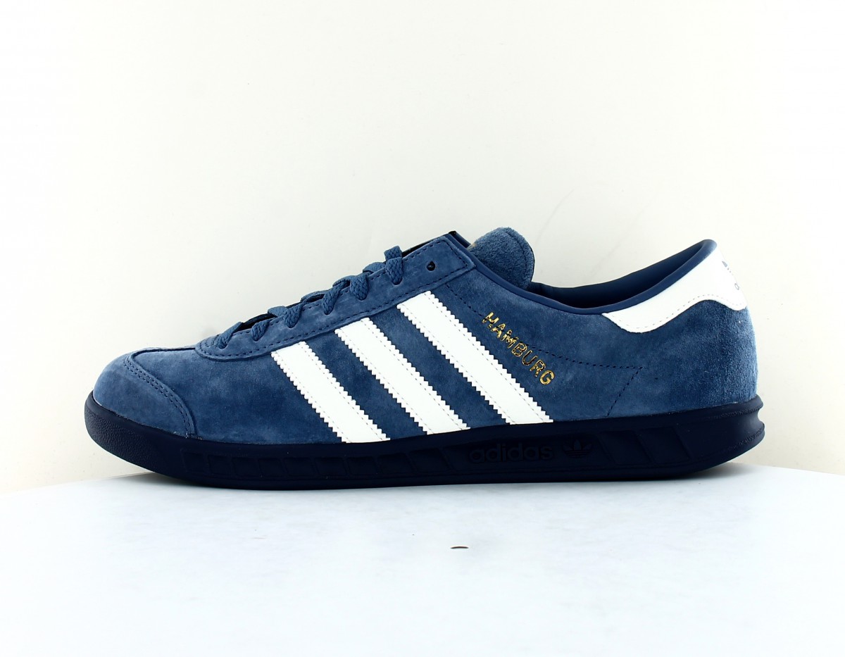 Adidas hamburg bleu blanc