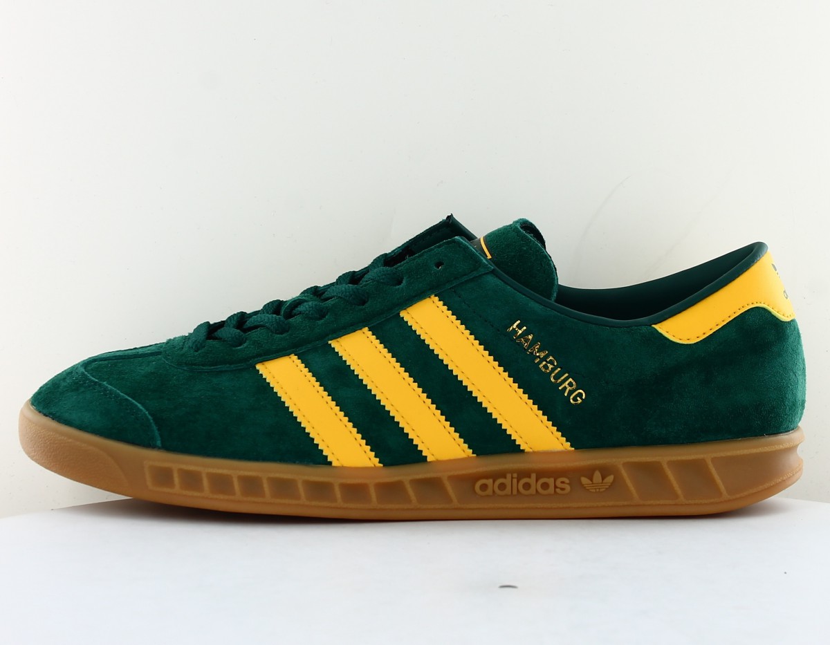 Adidas hamburg vert forest jaune