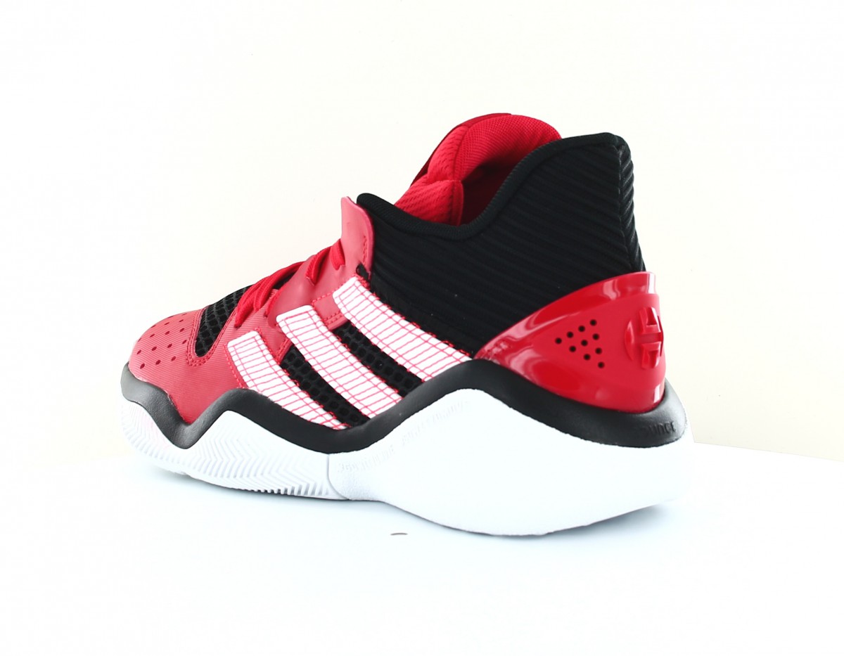 Adidas Harden stepback rouge noir blanc 