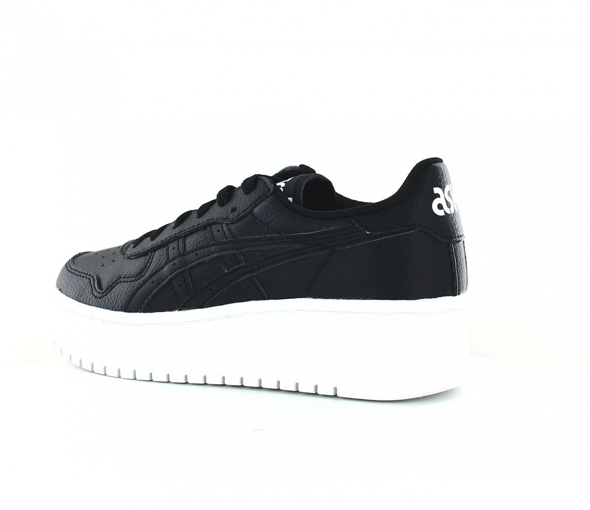 Asics Japan s plateforme noir blanc