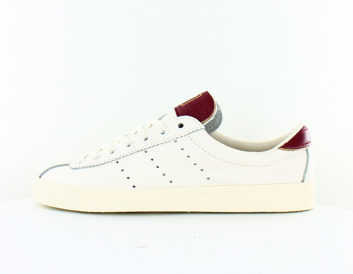 Adidas Lacombe blanc bordeaux