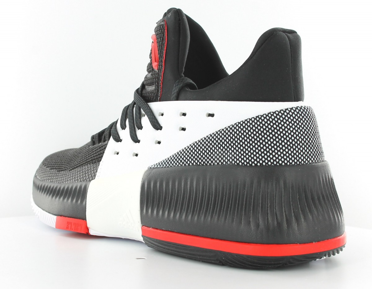 Adidas Lillard 3 Noir-Blanc-Rouge