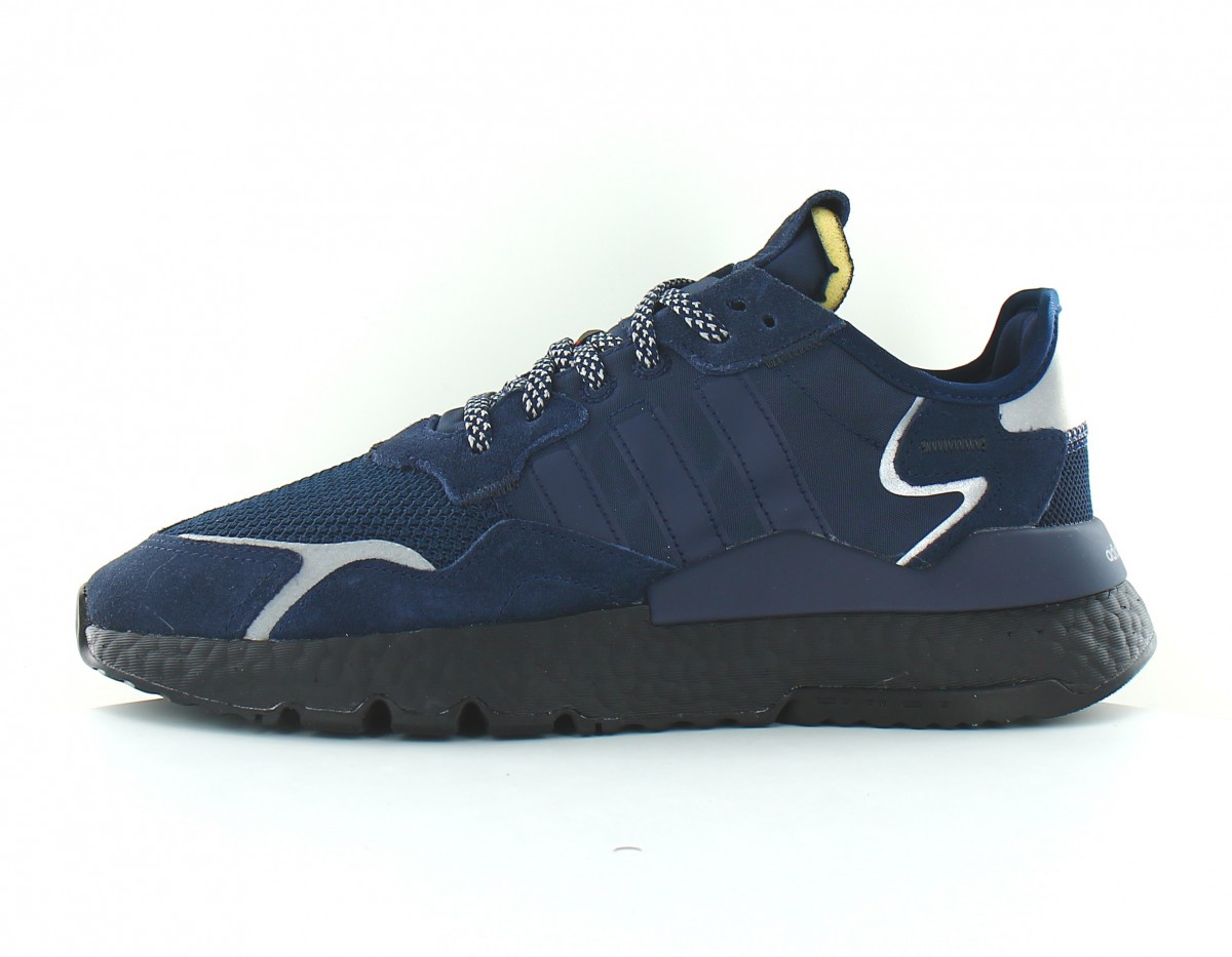 Adidas Nite jogger 3m bleu marine noir