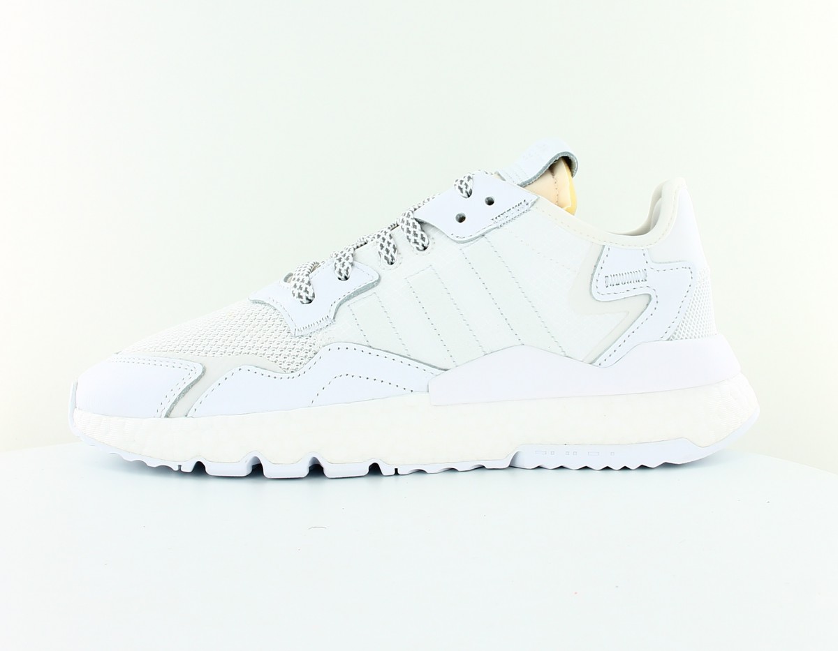 Adidas Nite jogger Toute Blanche