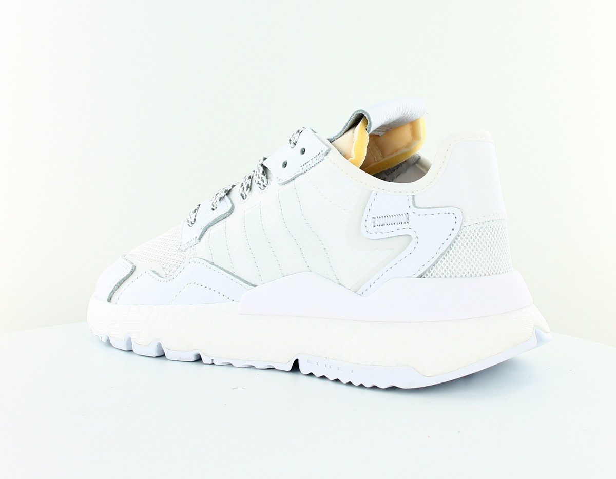 Adidas Nite jogger Toute Blanche