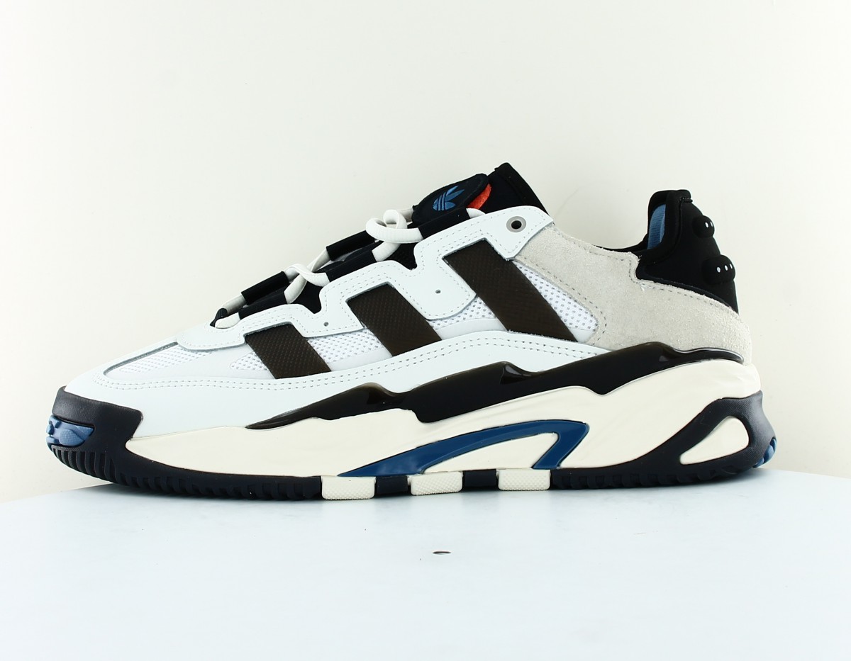 Adidas Niteball blanc noir bleu