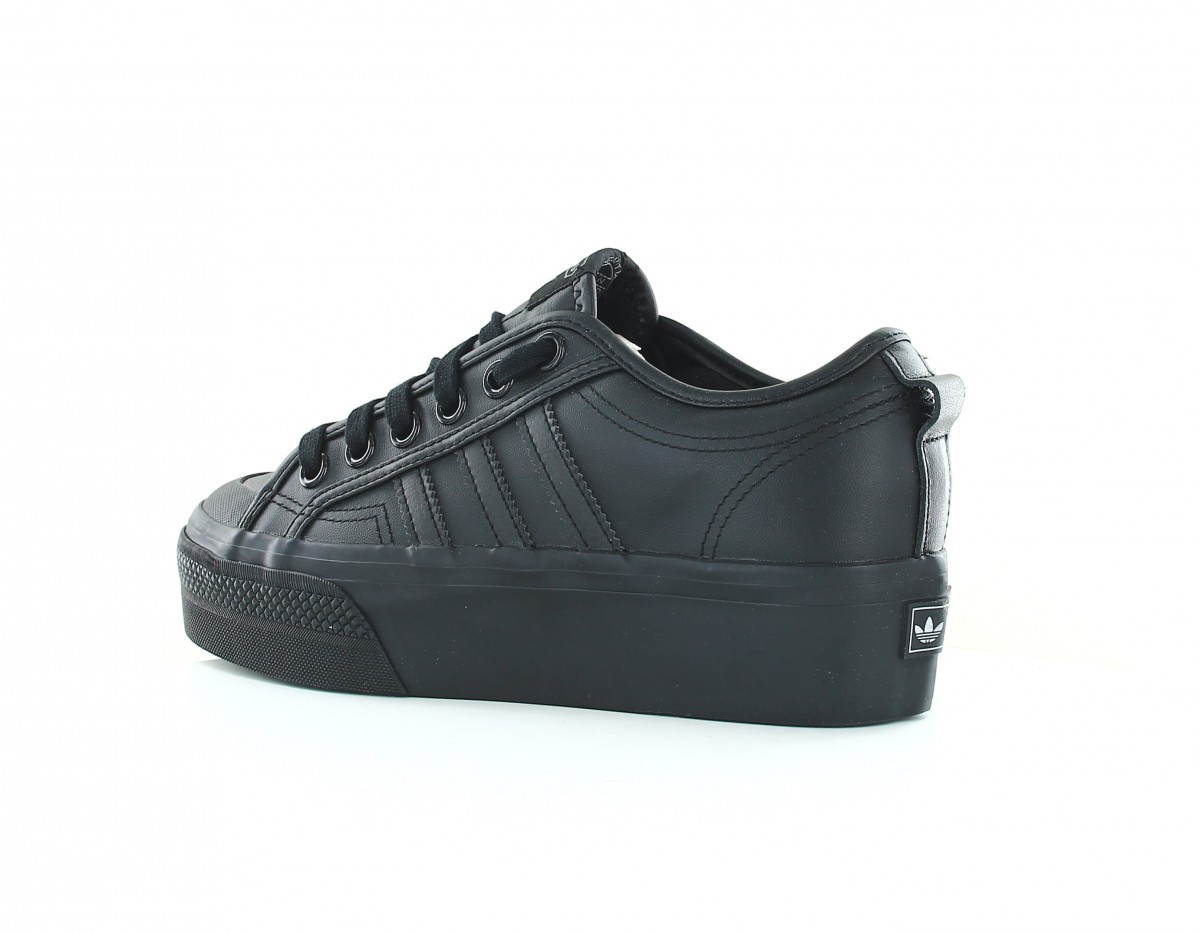 Adidas Nizza plateform noir noir