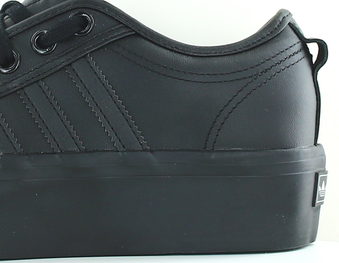 Adidas Nizza plateform noir noir