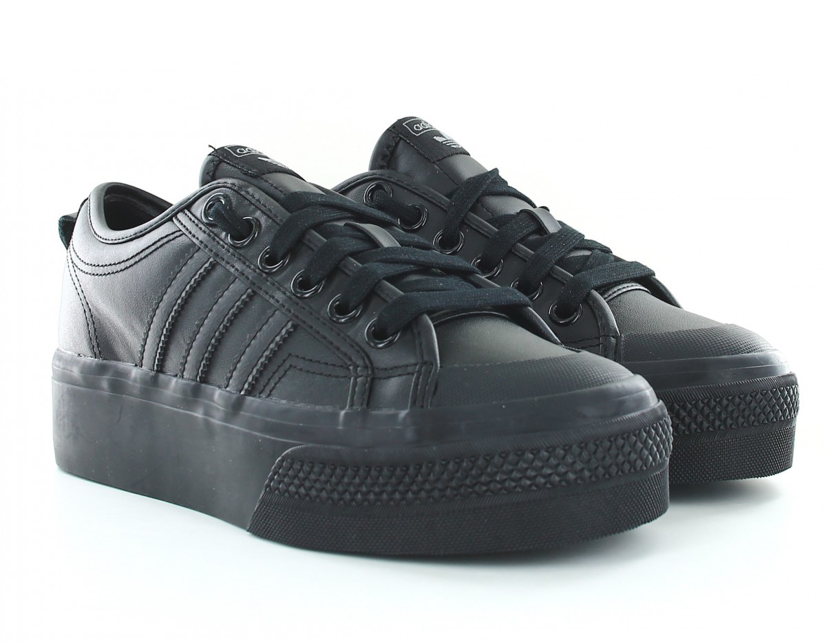 Adidas Nizza plateform noir noir