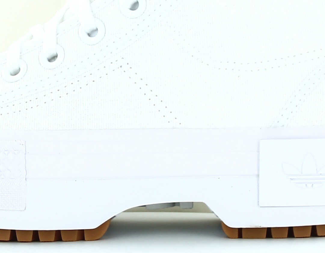 Adidas Nizza trek toute blanche gomme
