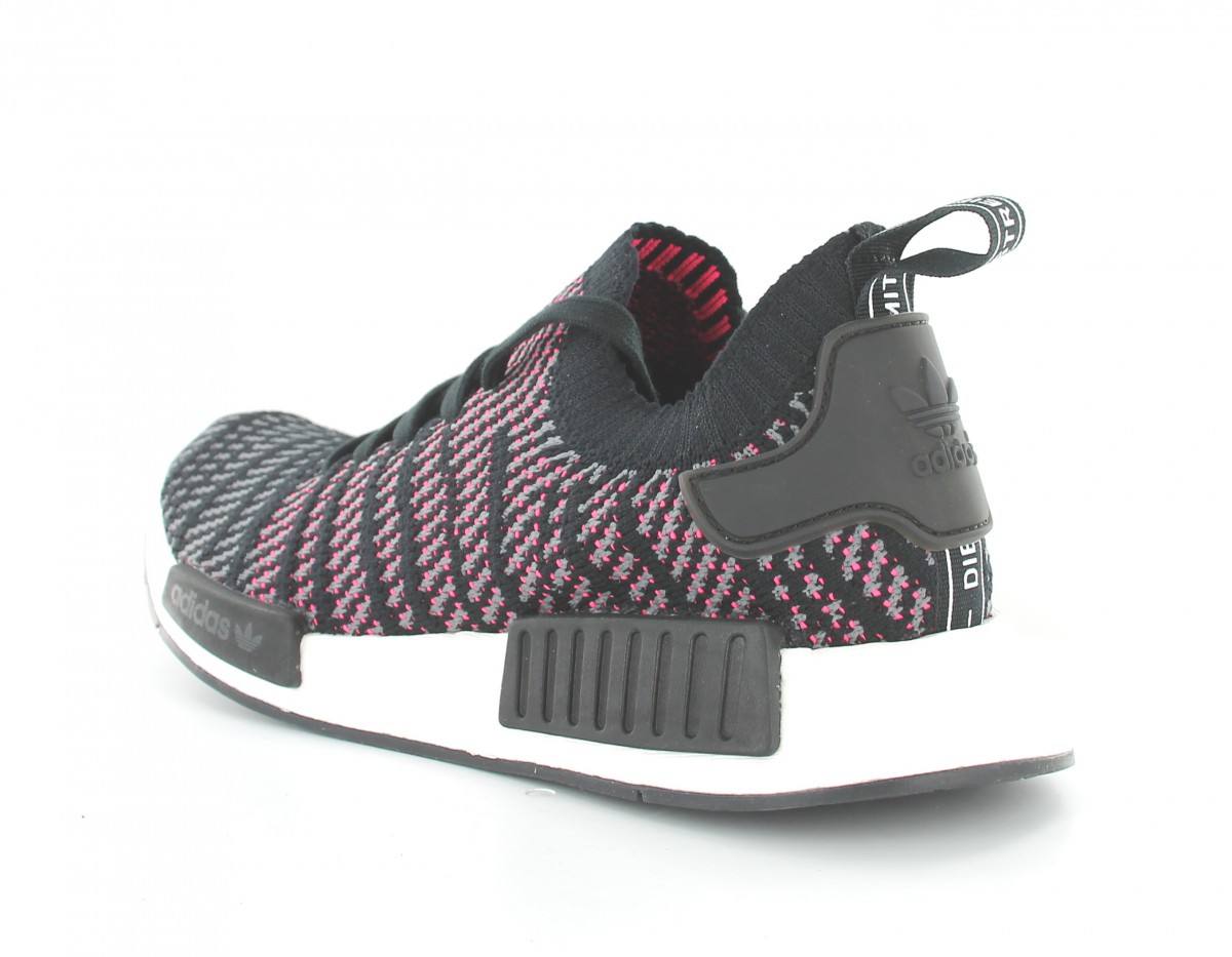 Adidas NMD_R1 STLT PK black-grey-solar pink