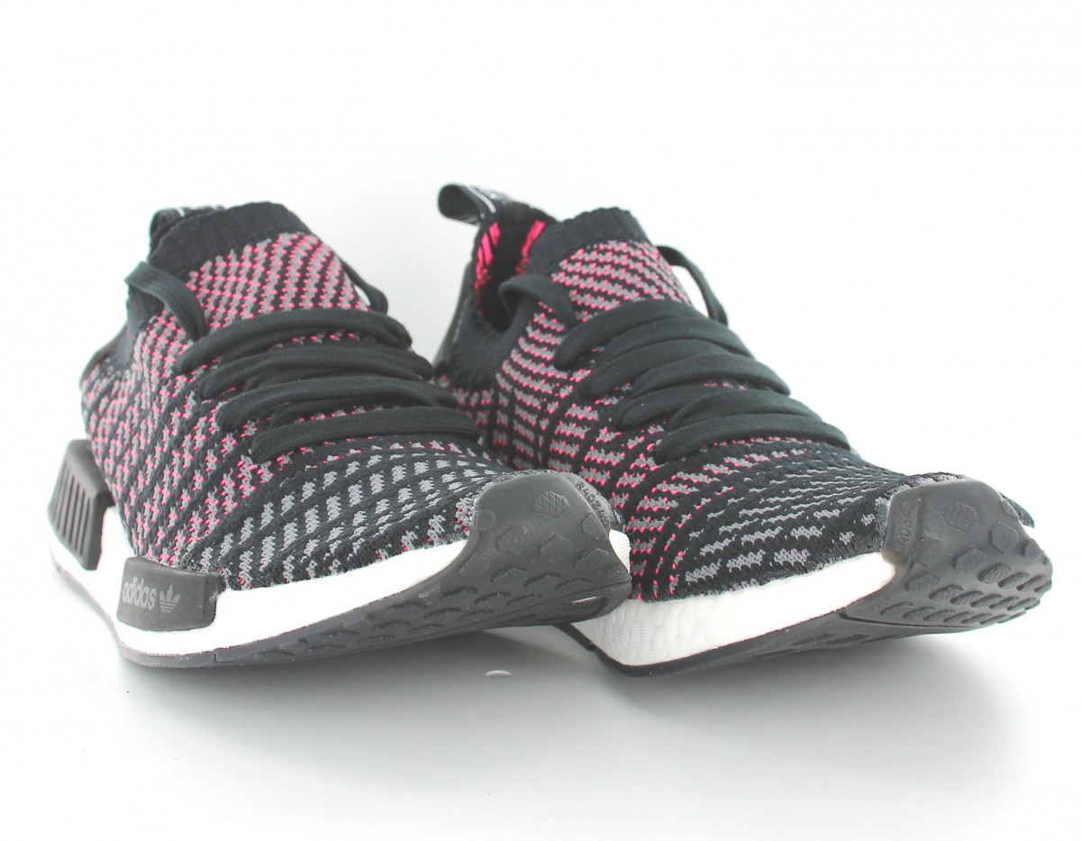 Adidas NMD_R1 STLT PK black-grey-solar pink