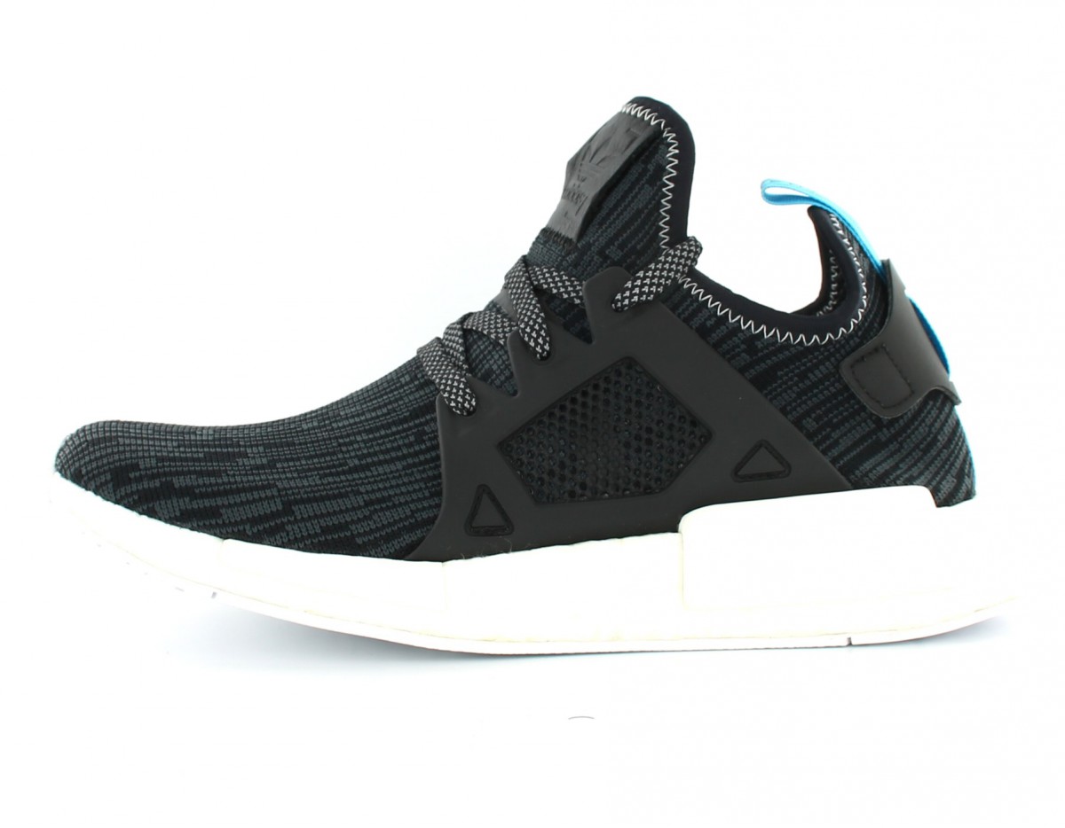 Adidas NMD_XR1 Primeknit Utility Black/Core Black/Bright Blue