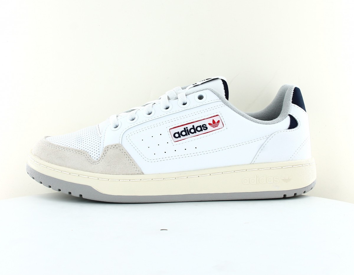 Adidas Ny 90 blanc bleu marine rouge beige