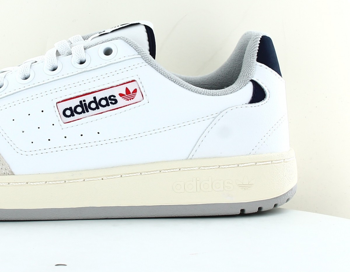Adidas Ny 90 blanc bleu marine rouge beige