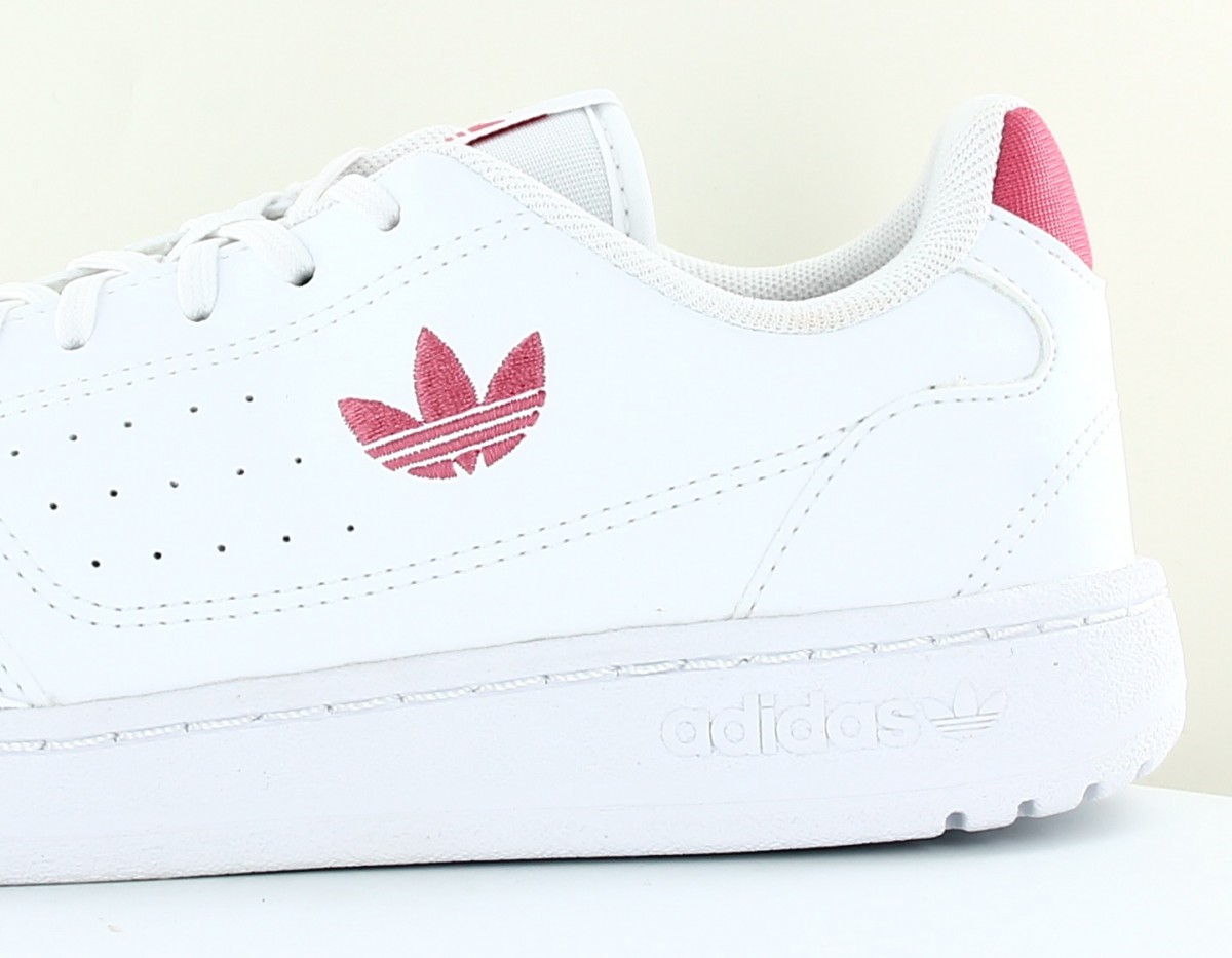 Adidas Ny 90 junior blanc rose