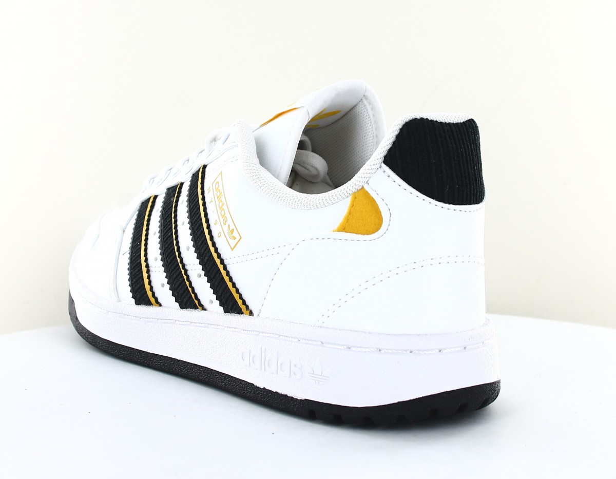 Adidas Ny 90 stripes blanc noir jaune