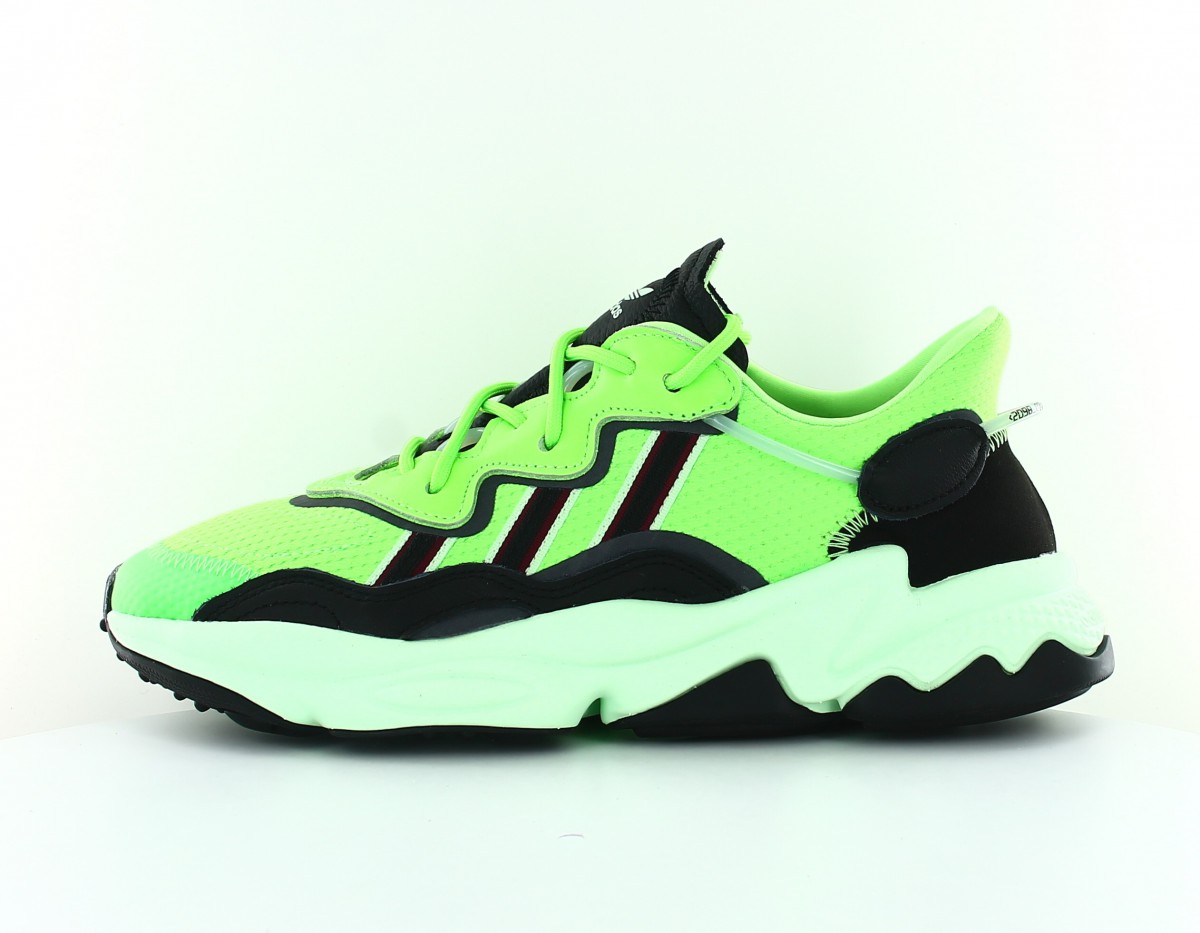 Adidas Ozweego vert noir bordeaux