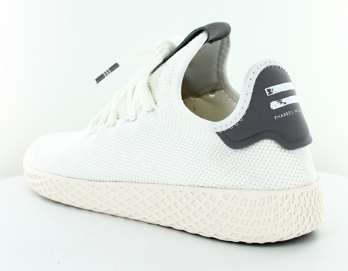 Adidas Pharell Williams Tennis HU Blanc gris