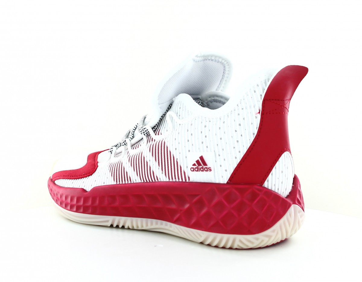 Adidas Pro boost low blanc rouge