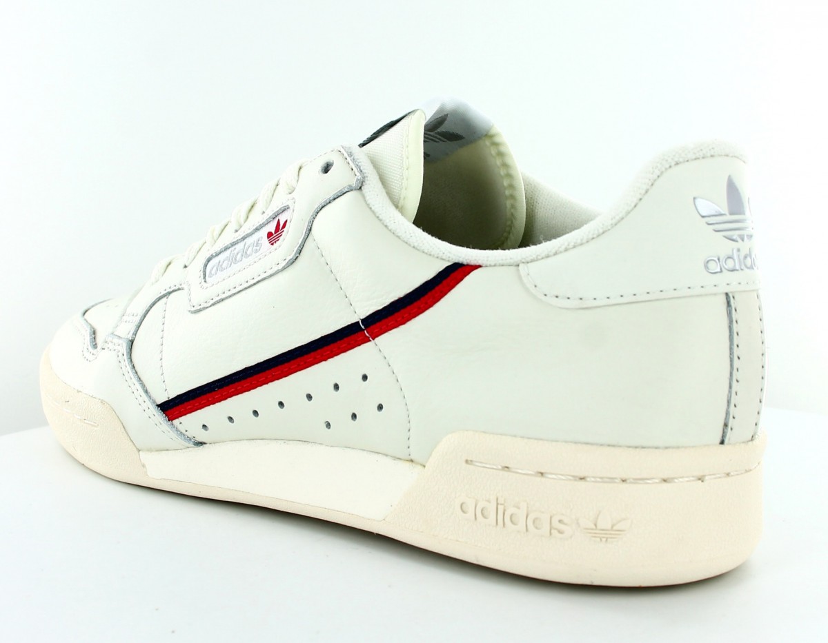 Adidas Rascal Continental 80 beige-rouge