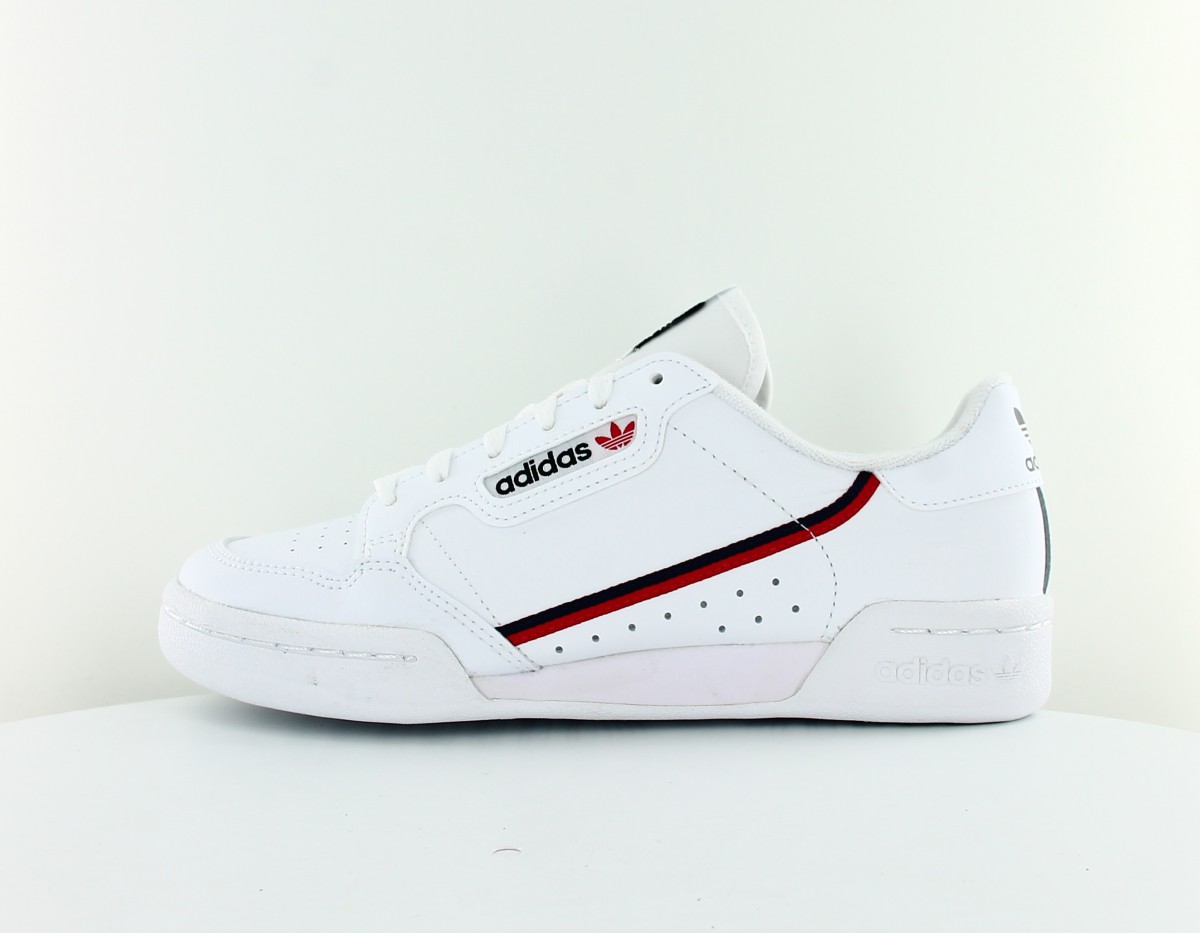 Adidas Rascal continental 80 junior blanc rouge