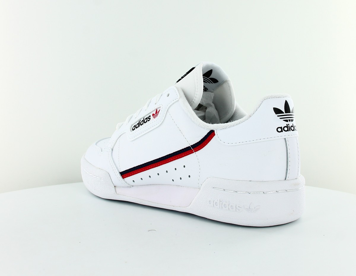 Adidas Rascal continental 80 junior blanc rouge