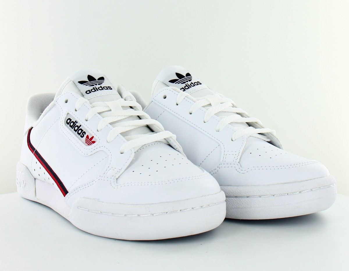 Adidas Rascal continental 80 junior blanc rouge