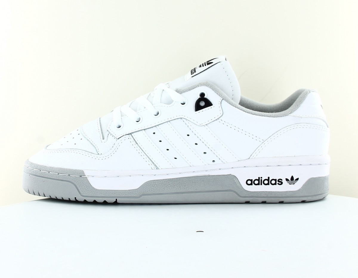 Adidas Rivalry low femme premium blanc noir gris