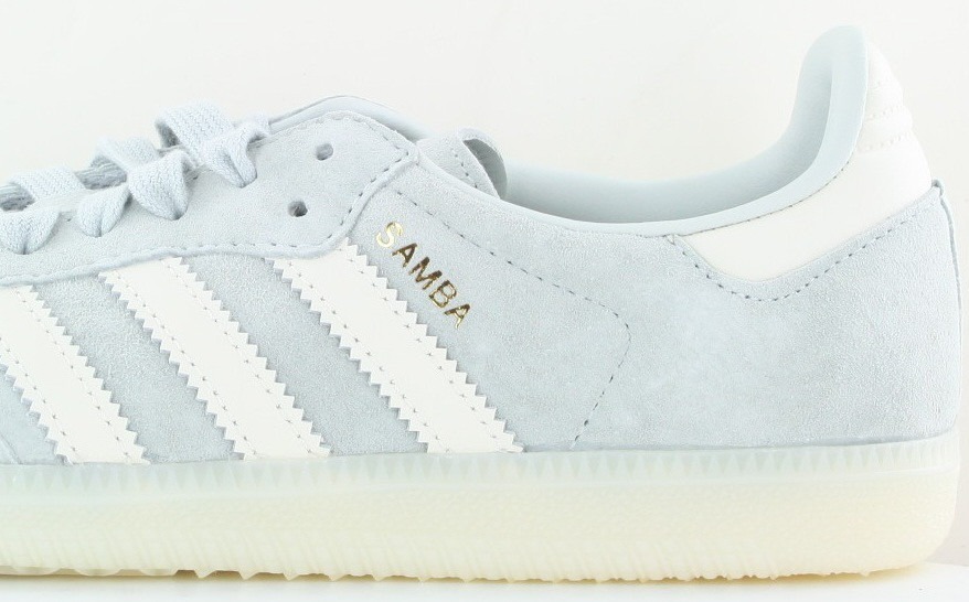 Adidas Samba og bleu turquoise beige