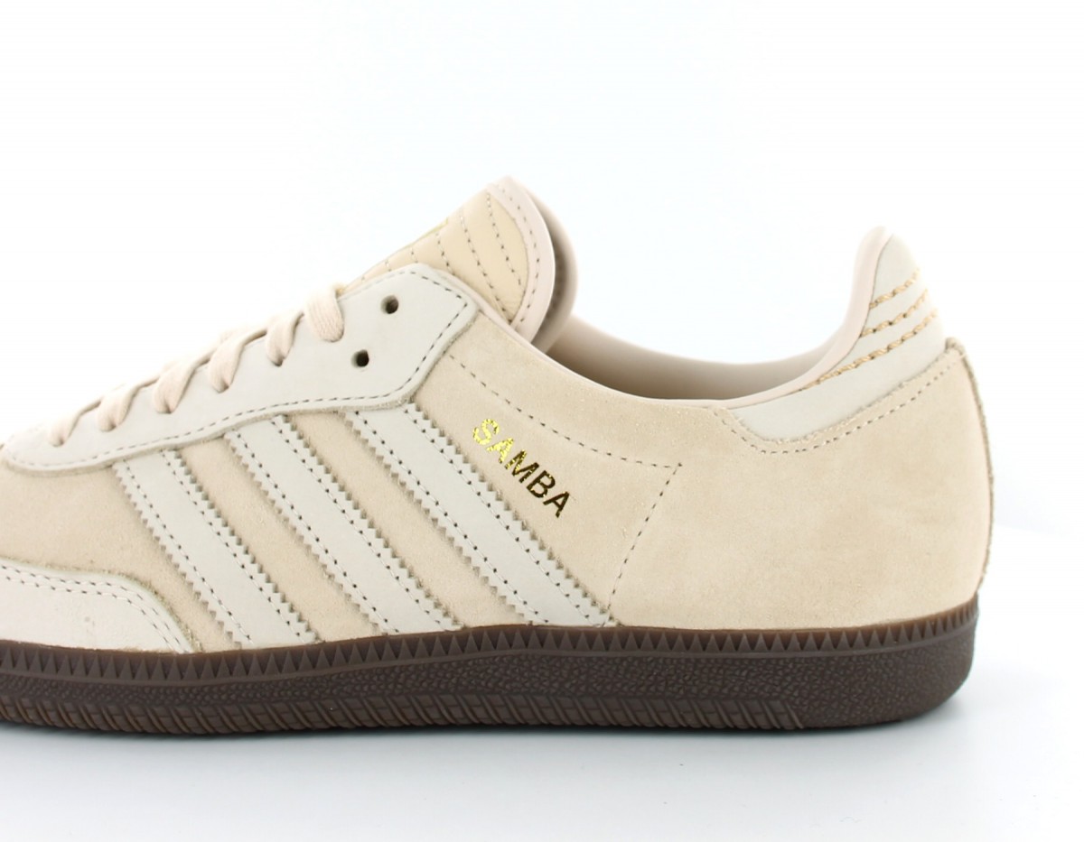 Adidas Samba FB Beige-Marron