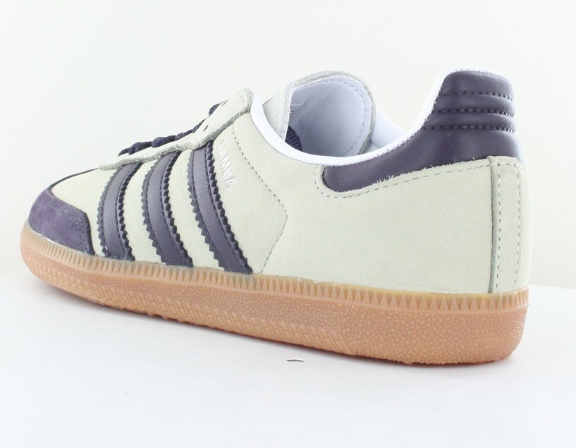 Adidas Samba og beige violet gomme