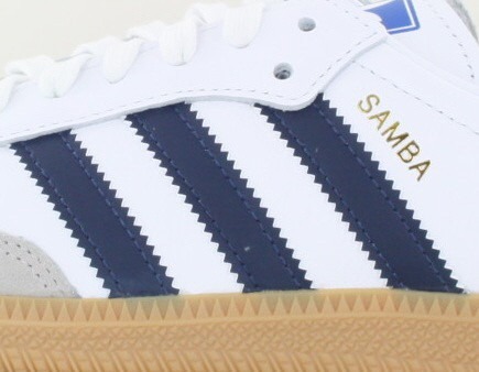 Adidas Samba og blanc bleu marine gomme