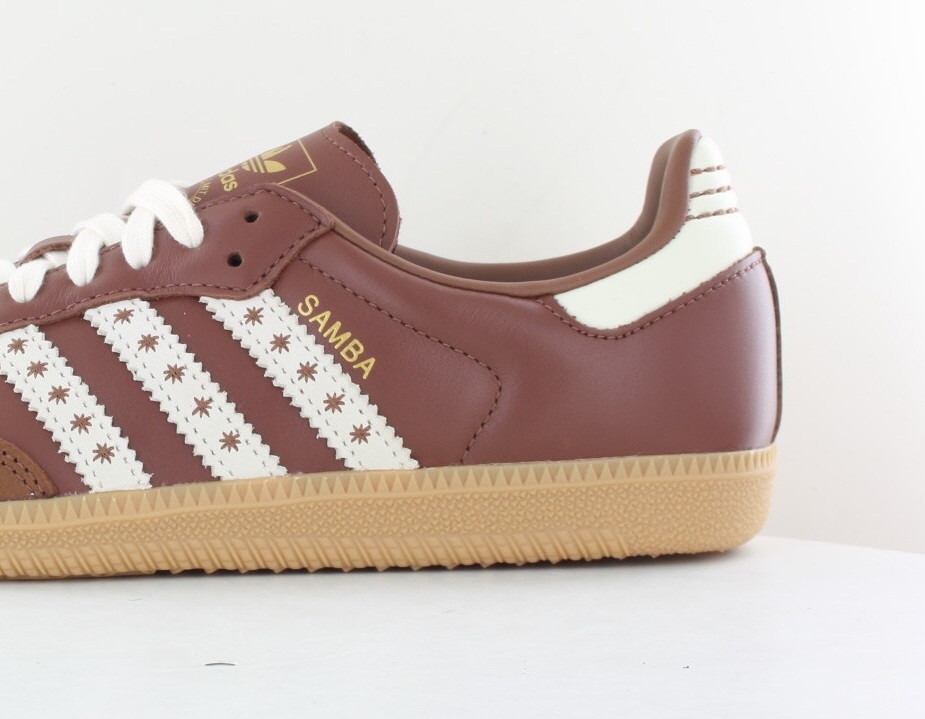 Adidas Samba og marron beige etoile