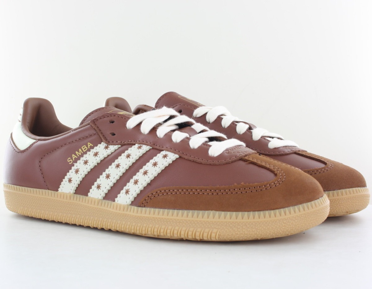 Adidas Samba og marron beige etoile