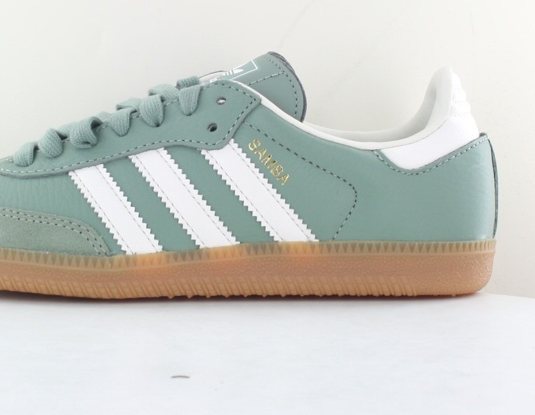 Adidas Samba og vert blanc gomme