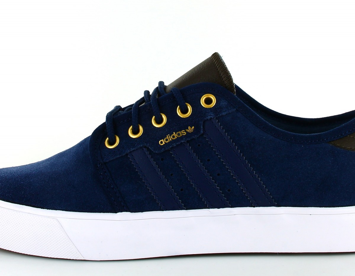 Adidas Seeley Bleu-or-marron