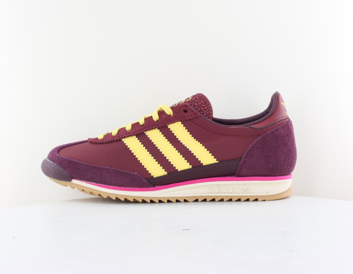 Adidas SL 72 og marron bordeaux jaune fushia