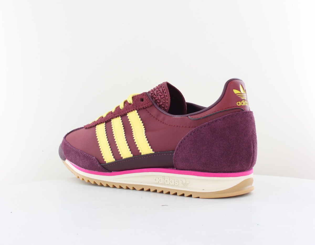 Adidas SL 72 og marron bordeaux jaune fushia