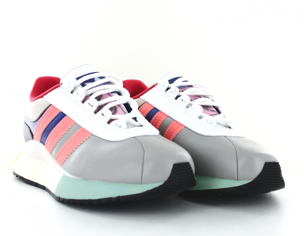 Adidas SL andridge w gris corail bleu rouge