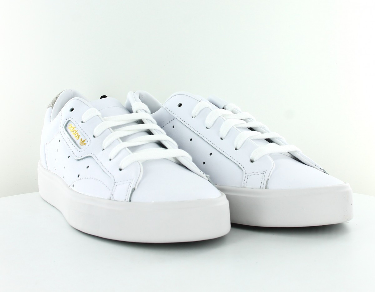 Adidas Sleek blanc or noir