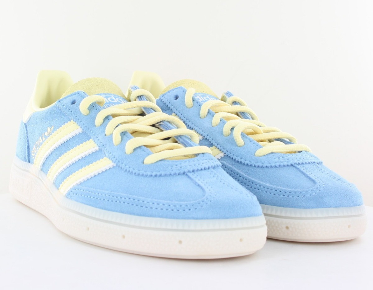 Adidas Spezial bleu ciel jaune blanc