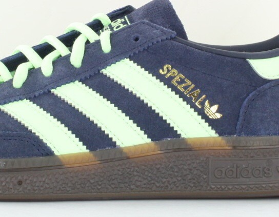 Adidas Spezial bleu marine vert gomme